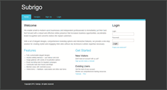 Desktop Screenshot of easysite.subrigo.net